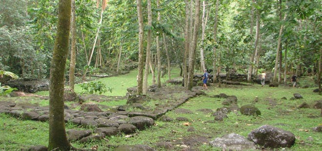 Excavated archeological site for celebrations © BW Media